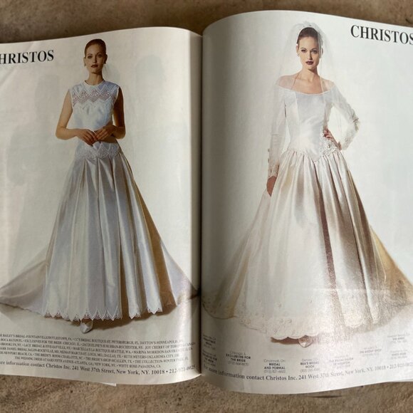 Vintage MODERN BRIDE Magazine August/September 1995 Edition - Picture 7 of 9